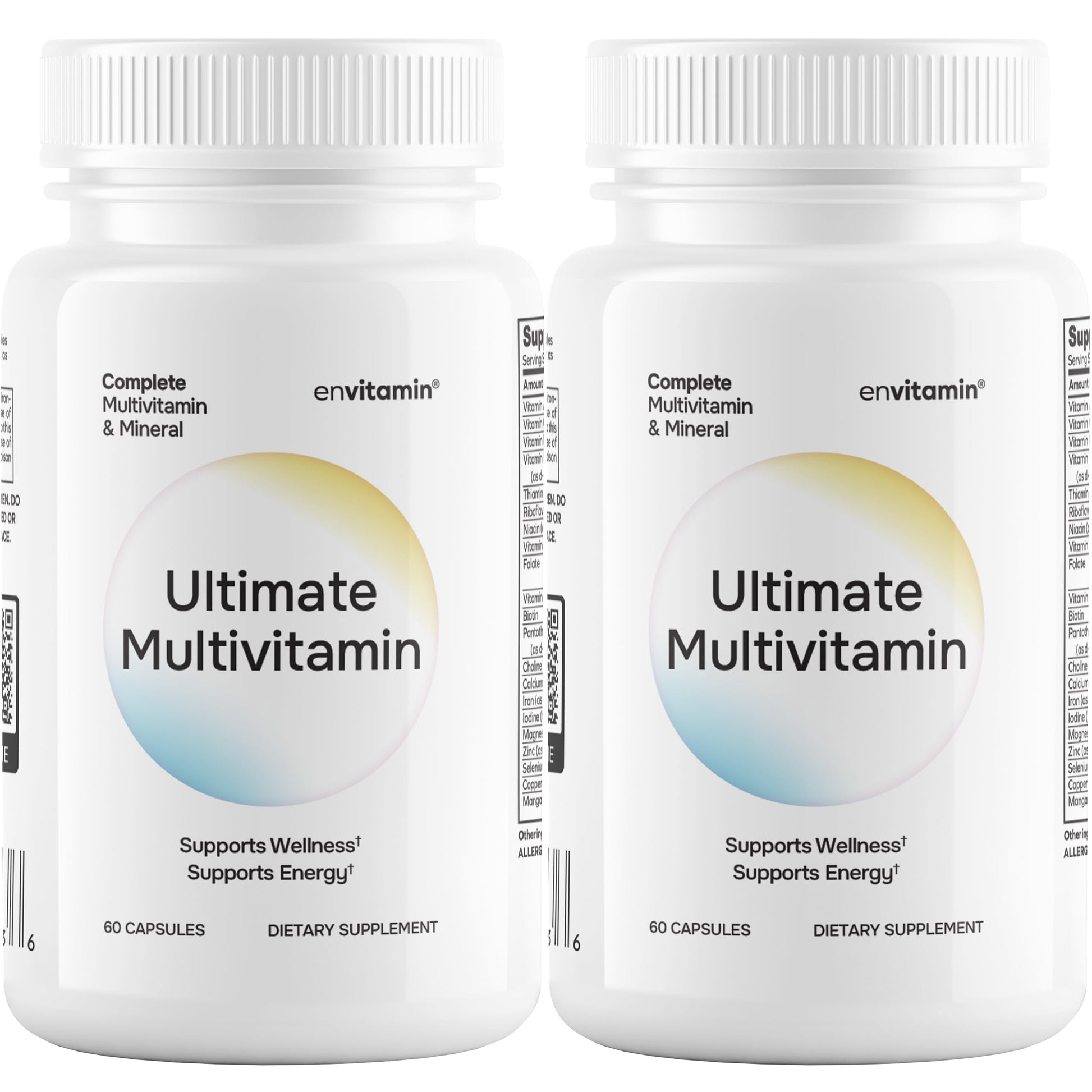 envitamin Ultimate Multivitamin Multimineral and Superfood with 42 Fruit and Vegetable Blend, 60 Count (Ultimate 2 Pack) envitamin Au supplements