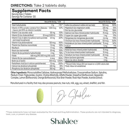 Shaklee - Vita-Lea® Men High Potency Multivitamin and Multimineral - Supports Heart, Immune, Bone, and Joint Health ShakleeAU supplements