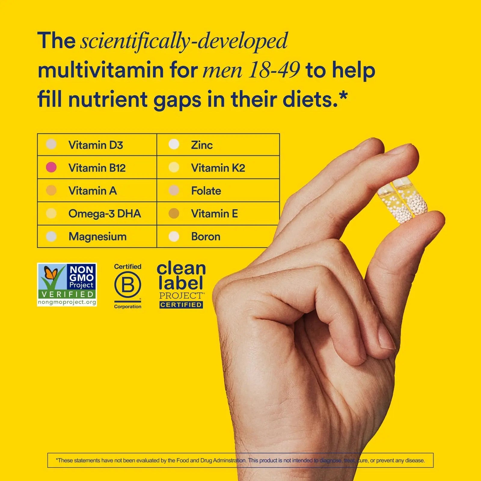 Ritual Synbiotic+ Probiotic Gut Health Support and Men's 18+ Multivitamin Ritual Au supplements