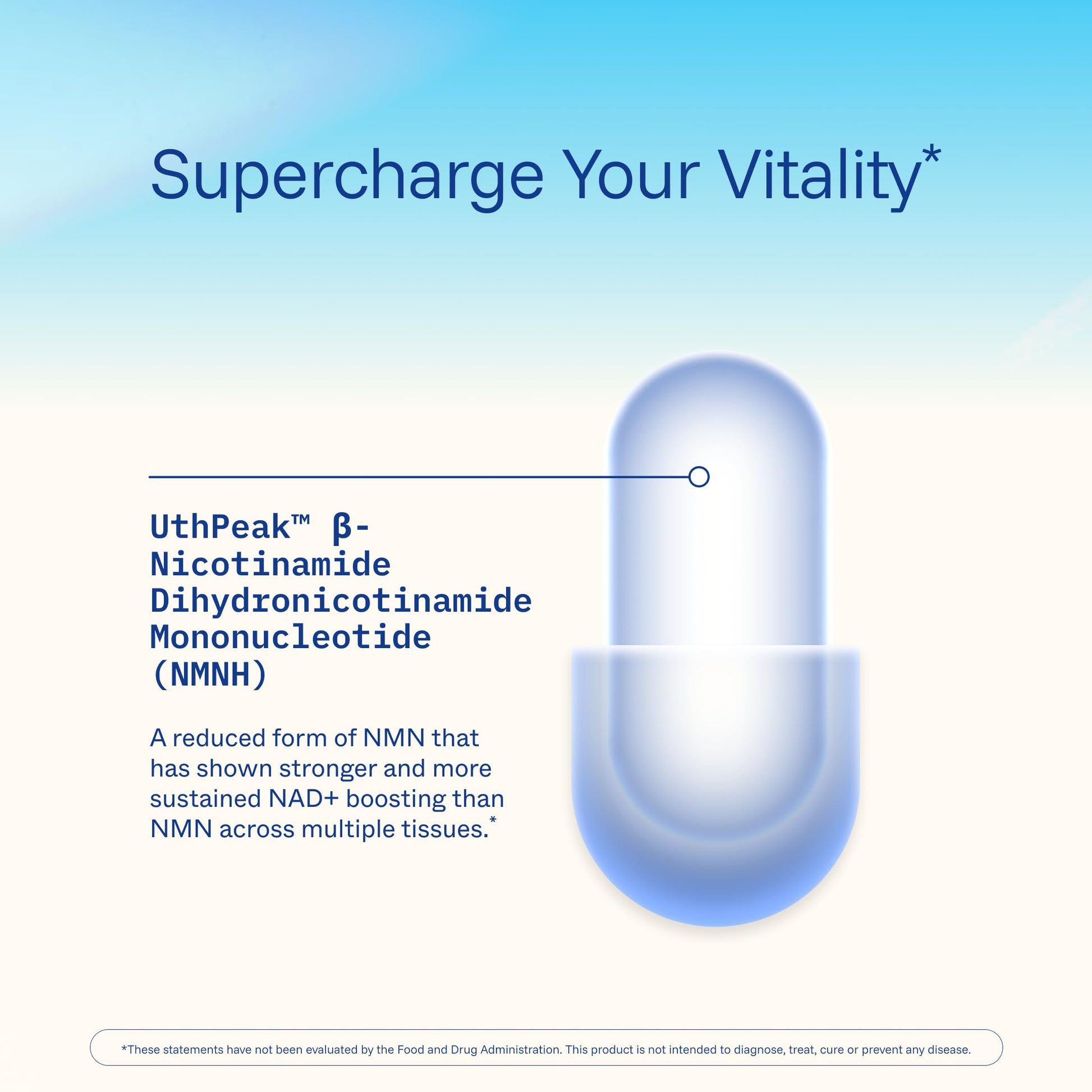 ProHealth Pure NMNH 125 mg | 60 Capsules | Next-Generation NAD+ Support with UthPeak™ Crystalline NMNH for Sustained Cellular Energy, Healthy Aging & Vitality | USA GMP-Manufactured ProHealth Au supplements