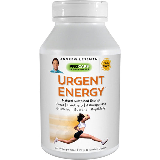ANDREW LESSMAN Urgent Energy 60 Capsules – Provides a Safe, Healthy Means of Enhan ANDREW LESSMANAU supplements