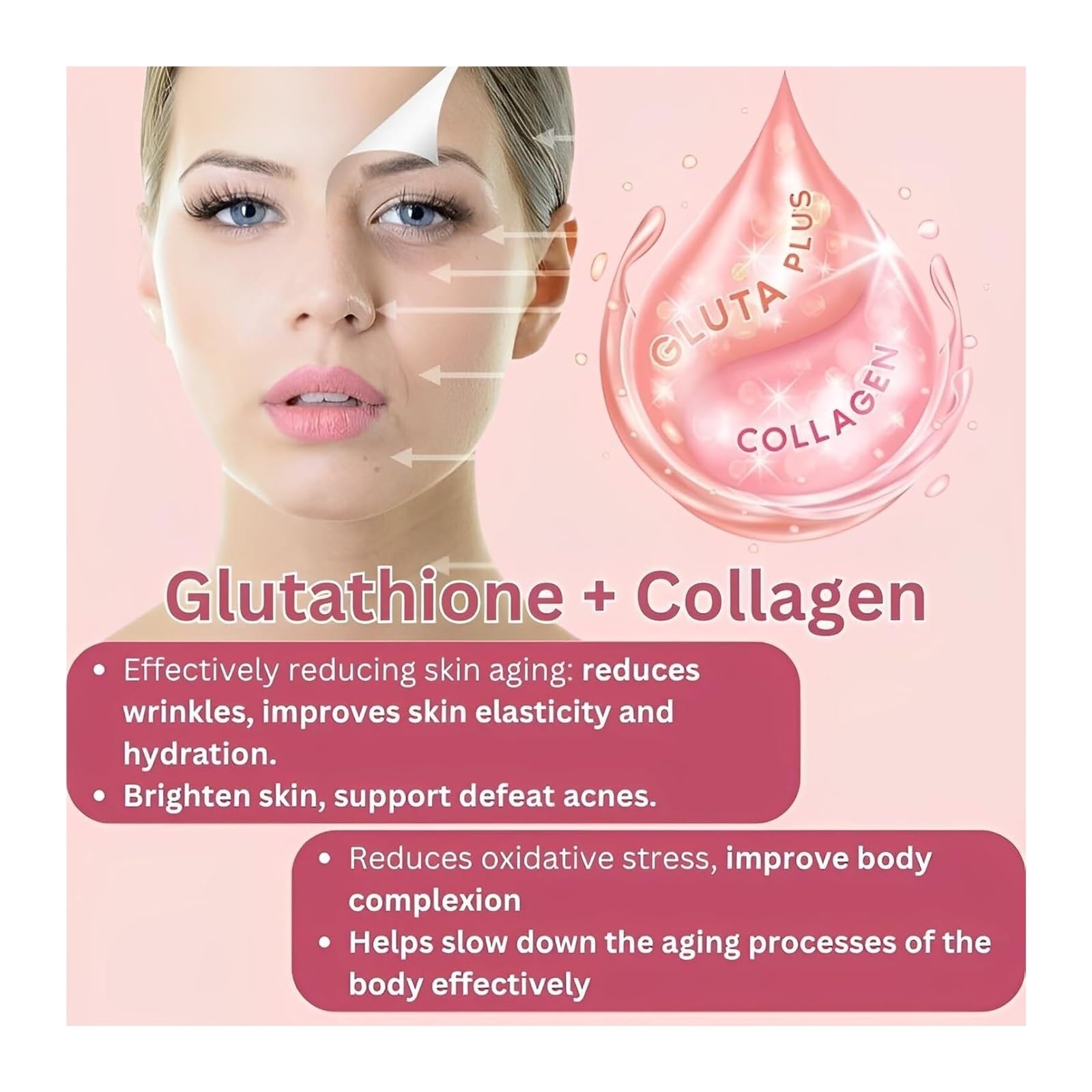 Glutathione Collagen Gummies, Glutathione Collagen Glow Gummies for Skin Care ECLAYA Au supplements