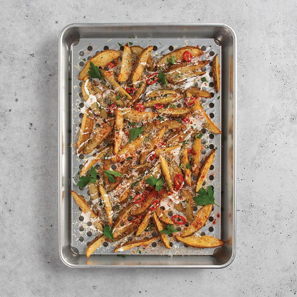 Nordic Ware Naturals High Sided Half Sheet Pan with Multi-Purpose Oven and Cooling Rack Nordic Ware Au supplements