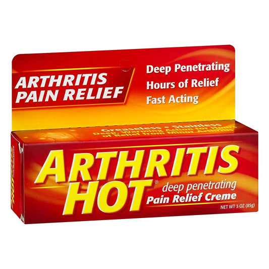 Arthritis Hot Pain Relief Creme-3, oz. Arthritis HotAU supplements