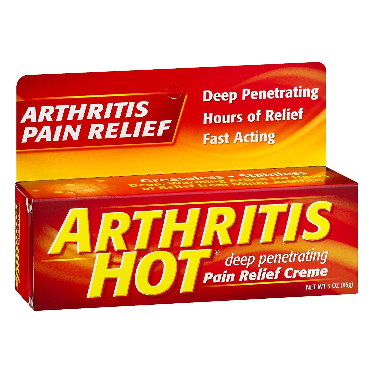 Arthritis Hot Pain Relief Creme-3, oz. Arthritis Hot Au supplements