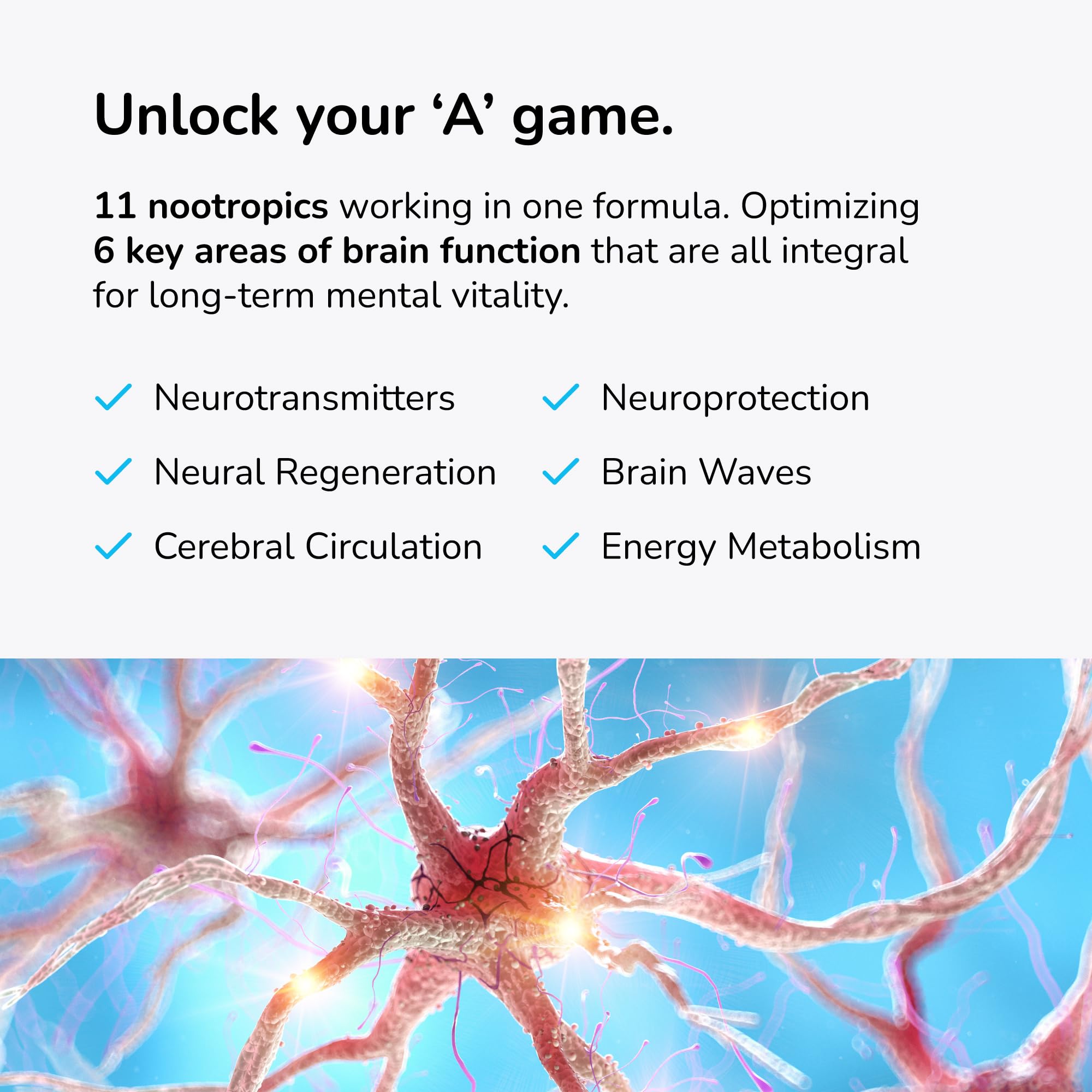 Mind Lab Pro® MLP® v4 Universal Nootropic™ Brain Booster Supplement for Focus, Memory, Clarity, Energy - 60-Count - Plant-Based, Naturally Sourced Memory Vitamins for Better Brain Health, Made in USA Mind Lab Pro Au supplements