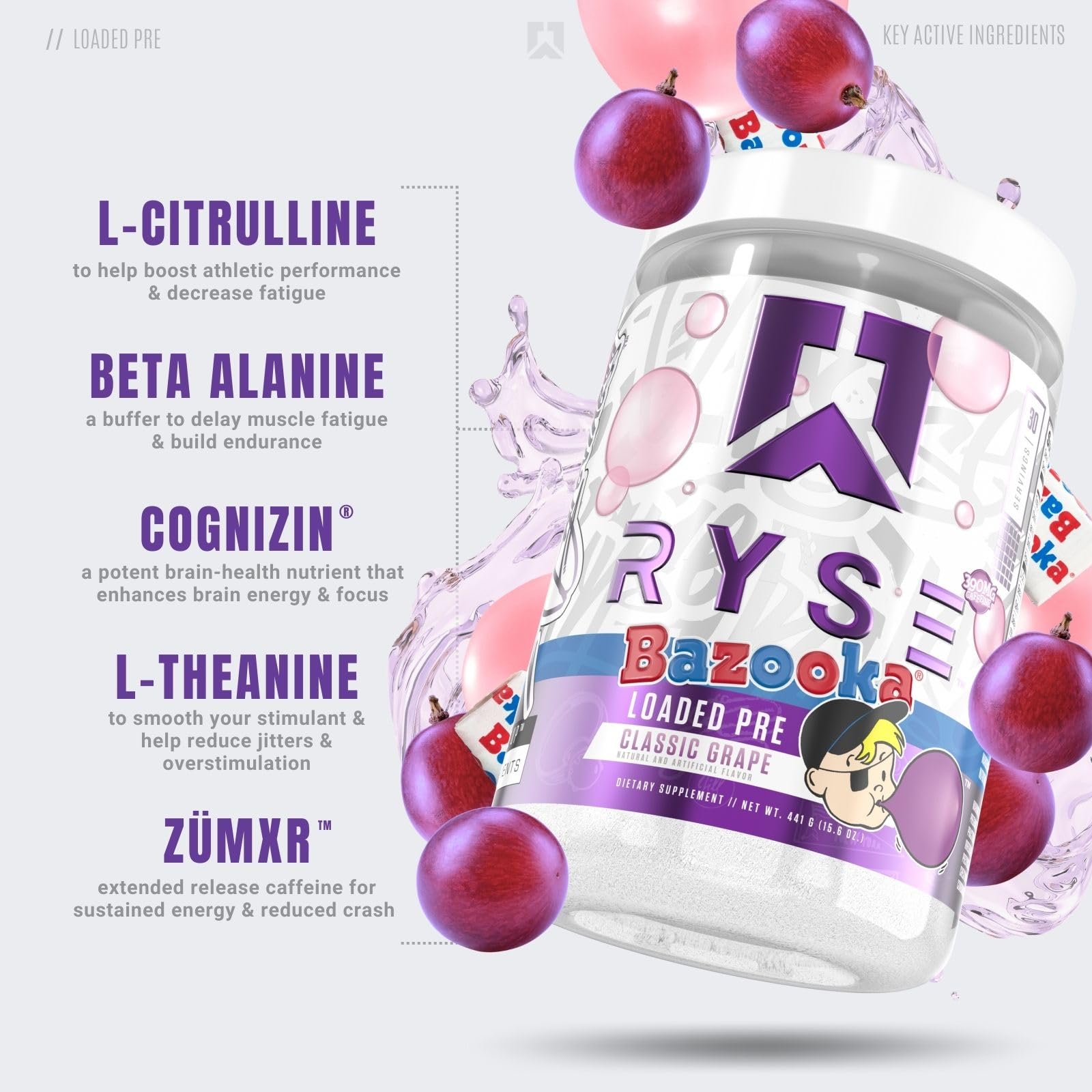 RYSE Up Supplements Loaded Pre Workout Powder Supplement for Men & Women RYSE Up Supplements Au supplements