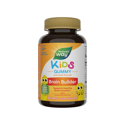Nature's Way Kids Brain Supplement Gummies, Supports Healthy Brain Function*, Lemonade Flavored, 60 Gummies Nature's WayAu supplements