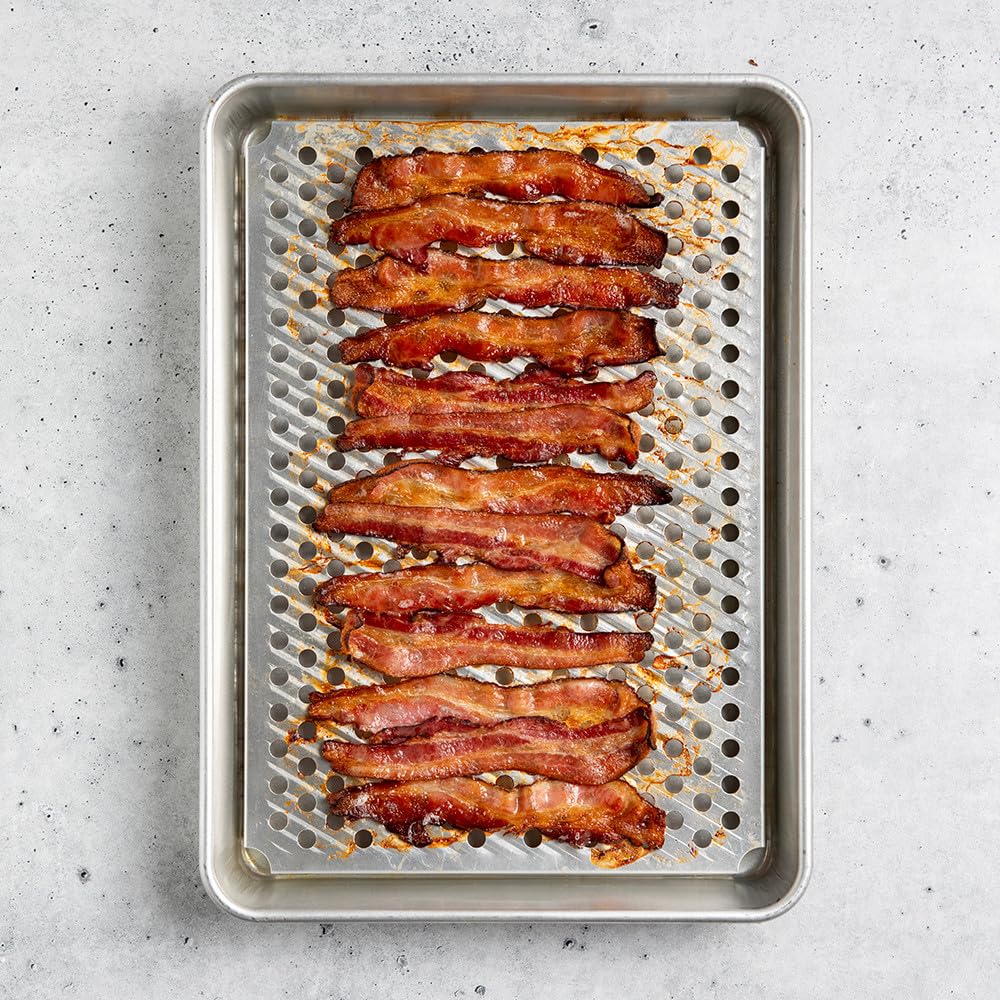 Nordic Ware Naturals High Sided Half Sheet Pan with Multi-Purpose Oven and Cooling Rack Nordic Ware Au supplements