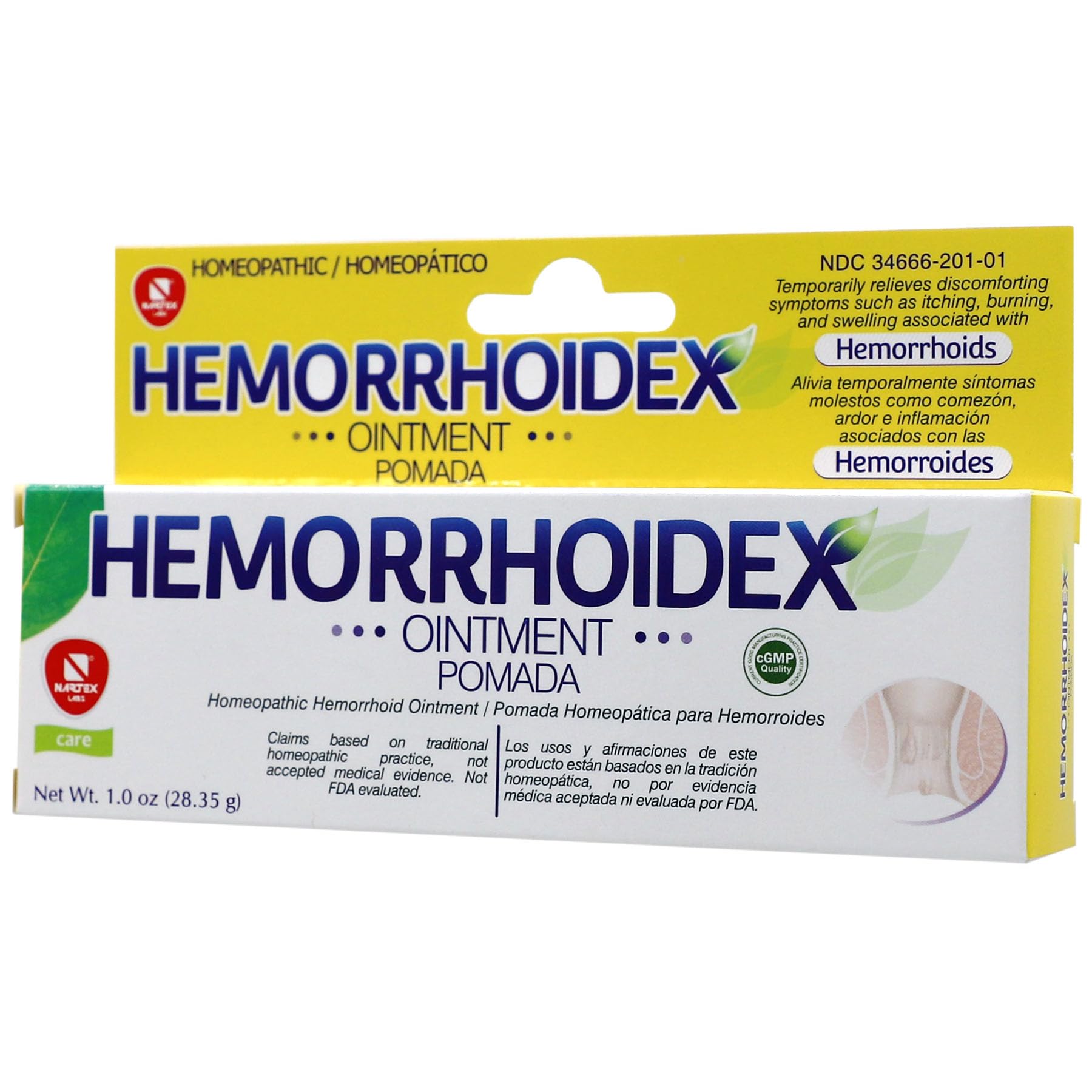HEMORRHOIDEX Ointment NARTEX LABS Au supplements