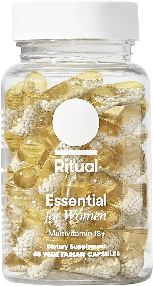 Ritual Multivitamin for Women 18+ with Vitamin D3 for Immune Support*, Vegan Omega 3 DHA, B12, Iron RitualAU supplements