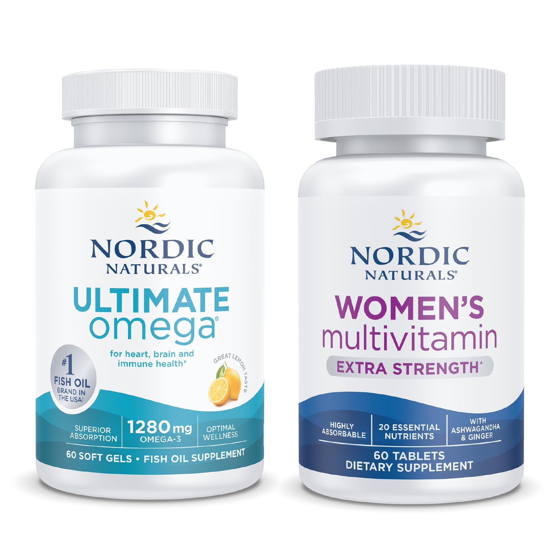 Nordic Naturals Starter Pack - Women's Multivitamin Extra Strength, Ultimate Omega Nordic Naturals Au supplements