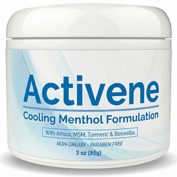 Activene Pain Relief Cream - Anti Inflammatory formulation with Powerful Arnica, Menthol & MSM for Joints, Tendons & Muscles. Chosen by Sufferers of Arthritis, Knee, Shoulder, Neck, Back & Other Pains Activene Au supplements