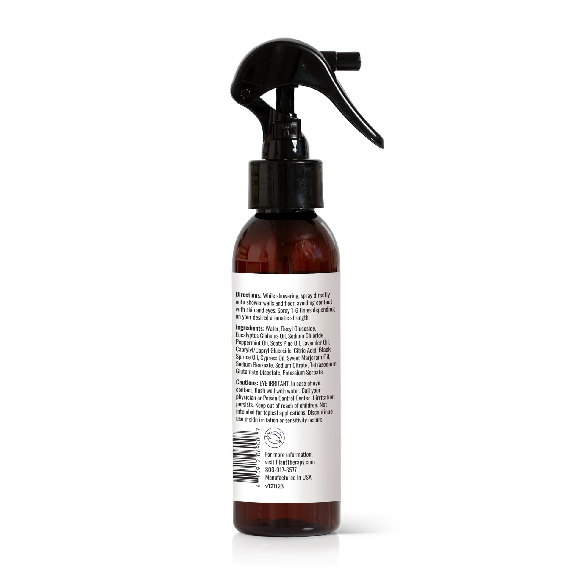 Plant Therapy Respir Aid Shower Mist 4 oz Refreshing & Crisp Aroma, Great to Help Clear Congestion Plant TherapyUS supplements