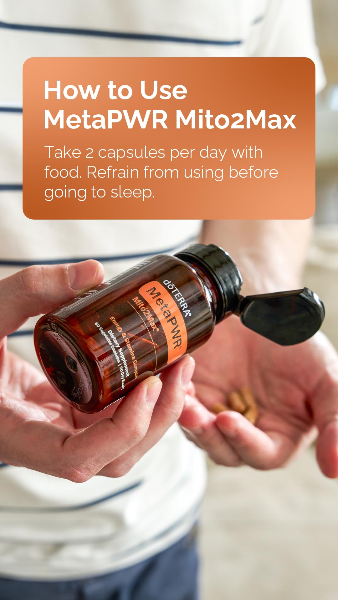 doTERRA MetaPWR Mito2Max Energy Supplement - 60 Capsules doTERRA Au supplements