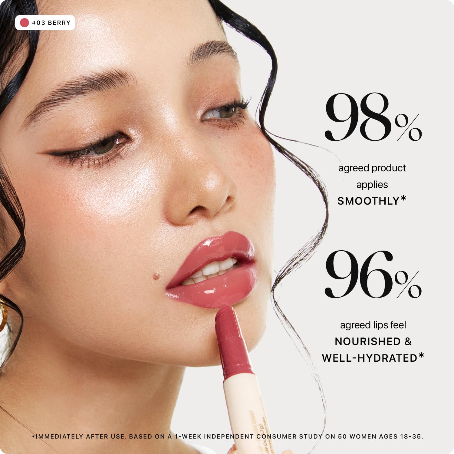 Nature Republic HONEY MELTING LIP (03 BERRY) SOFT LIP STICK, Hydrating Gloss, Moisturizing balms, Sheer tint, Shine & Glowy Finish, korean make up Nature RepublicBuy Supplements Australia
