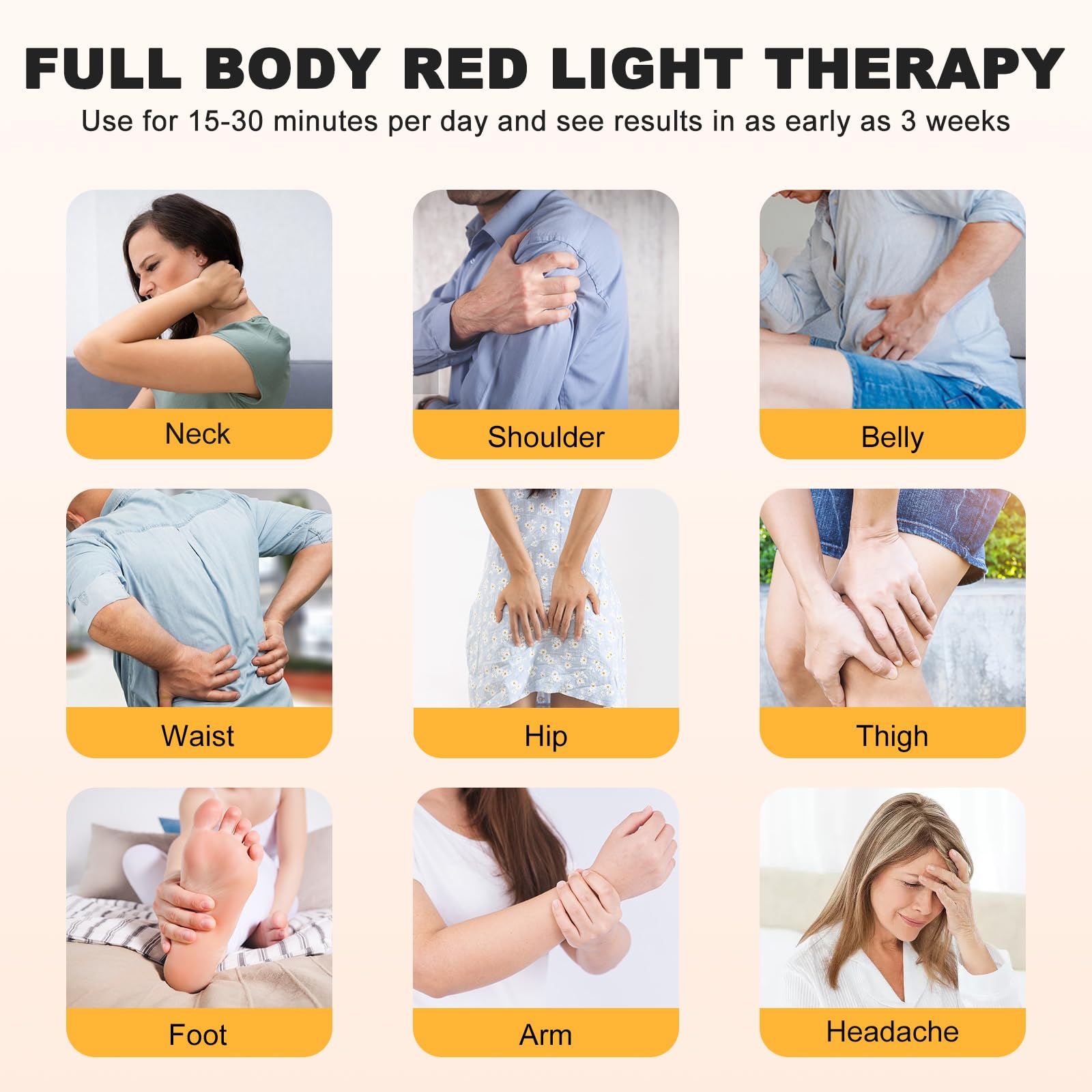 Rutollmit Red Light Therapy Mat - Experience Relaxation with 225 LEDs, 660nm Red Light Rutollmit Au supplements