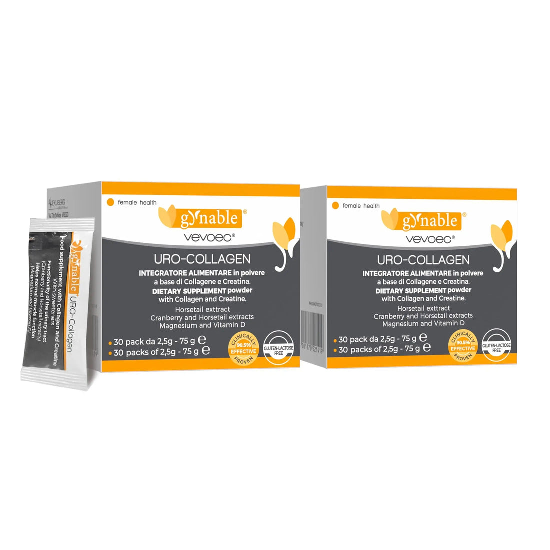 Gynable Bladder Control Supplements for Urinary Leakage: Due to Laughing Sneezing Exercise - Occasional Urgency Urinary Frequency Defense Comprehensive Bladder Support for Women, Powder, 2 Boxes Gynable uk supplements