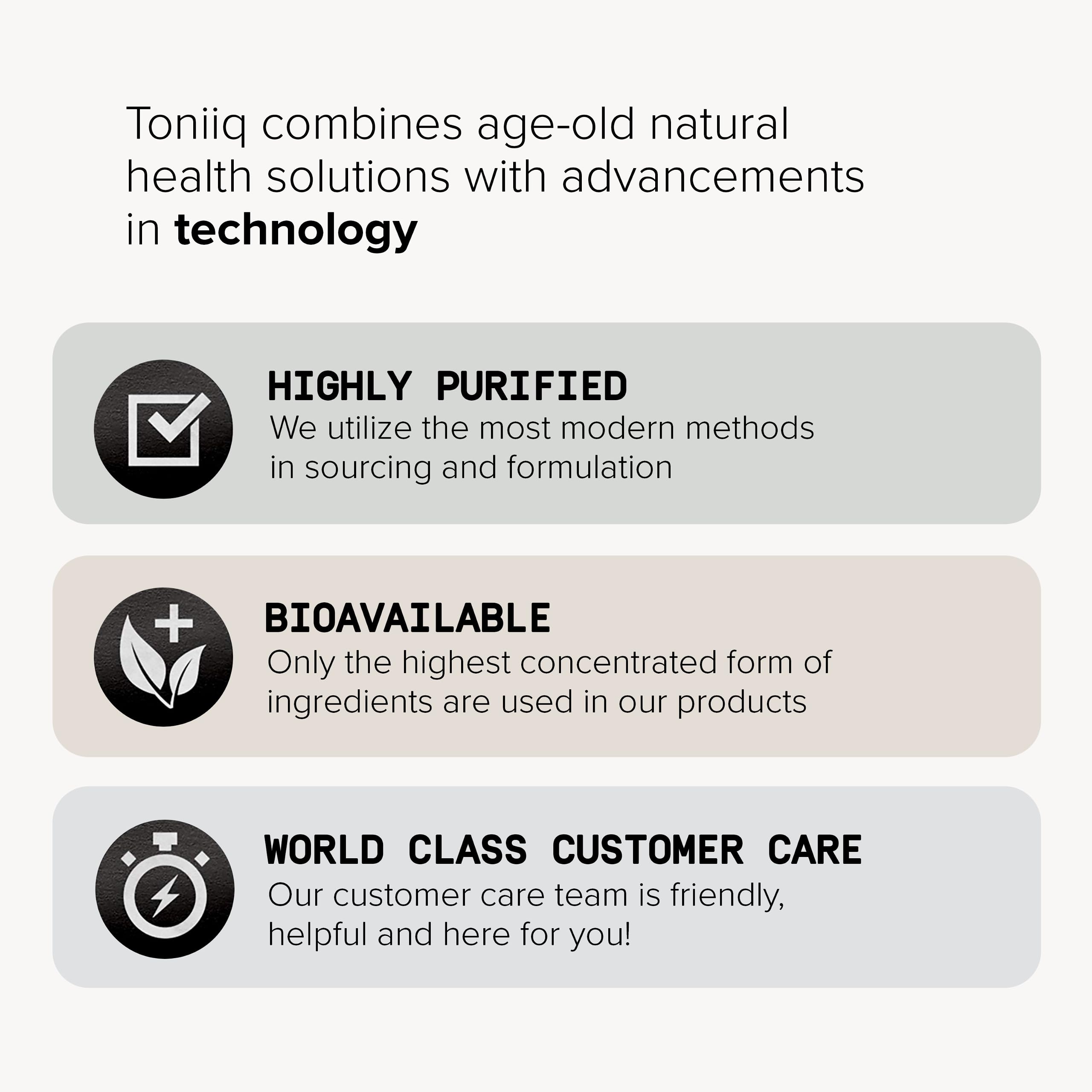Toniiq 22mg Ultra Concentrated Spermidine Supplement -Spermidine Supplements for Men and Women - Rice Germ Extract and Trihydrochloride Complex Blend - 60 Vegetarian Capsules - 30 Servings Toniiq Au supplements