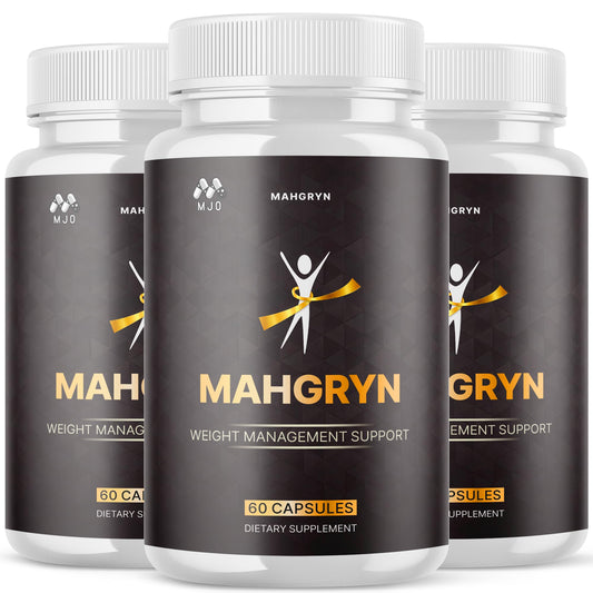 (3 Pack) Mahgryn Capsules, Official Mahgryn Pills with All Natural Ingredients, Advanced Overall Health and Wellness Vitamin Supplement Formula for Maximum Strength Multivitamin Support (180 Capsules) MJOAu supplements