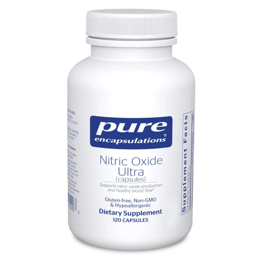 Pure Encapsulations Nitric Oxide Ultra (Capsules) - Supplement Supports Nitric Oxide Production, Healthy Blood Flow & Vascular Health - with L-Citrulline & CranLoad Cranberry Extract - 120 Capsules Pure EncapsulationsAU supplements