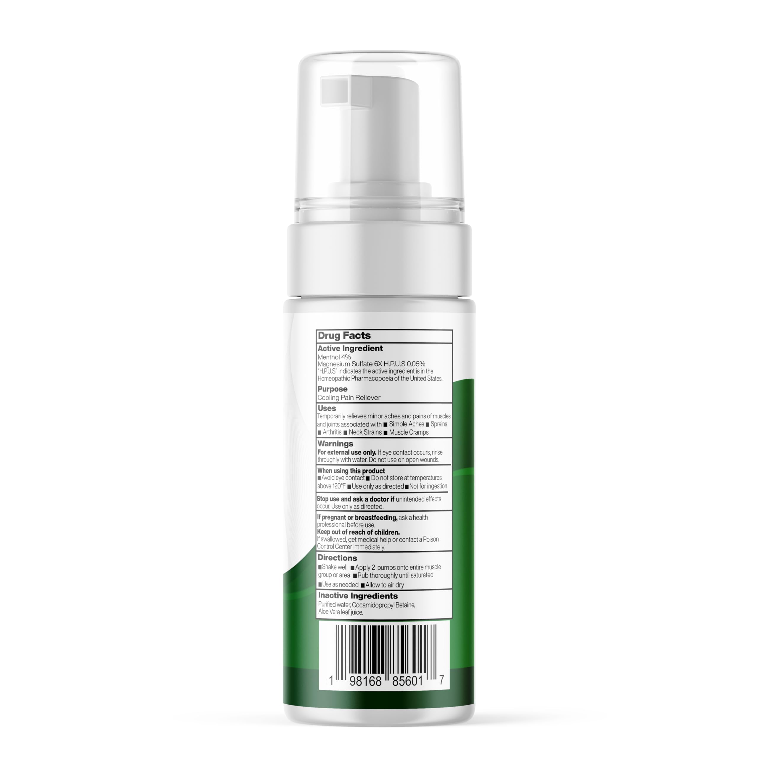 Seagenix Menthol Relief Muscle and Joint Foam - Magnesium Spray Menthol Formula - Joint and Muscle Relief – Relax Tight Muscles – Ease Muscle Cramps Fast - All Natural – Relief for Legs, Neck, Back. Seagenix Au supplements