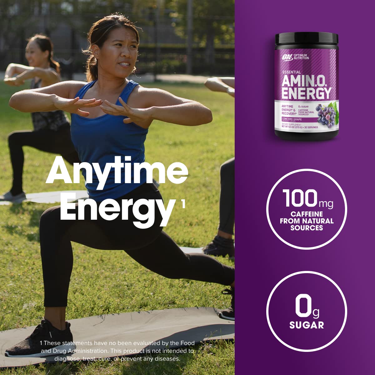 Optimum Nutrition Amino Energy - Pre Workout with Green Tea, BCAA, Amino Acids Optimum Nutrition Au supplements