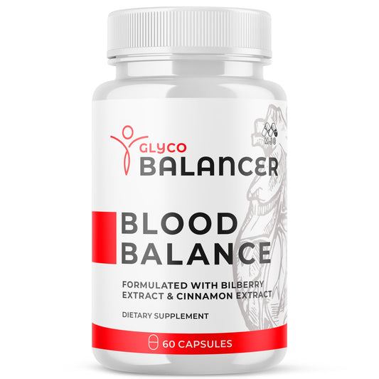 Glyco Balancer Capsules, Official GlycoBalancer Health Support Pills With All Natural Ingredients, Glyco Balancer Advanced Health & Wellness Support with Premium Vitamins for Women & Men (60 Capsules) MJOAu supplements