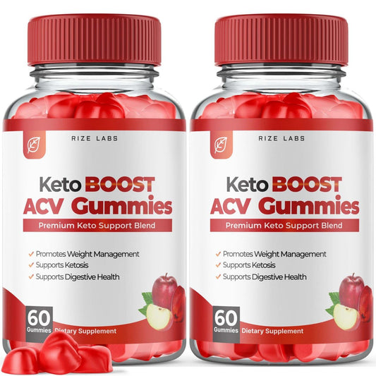 (2 Pack) Keto Boost ACV Gummies - Keto Boost ACV Gummies for Advanced Weight Loss rize labsUS supplements