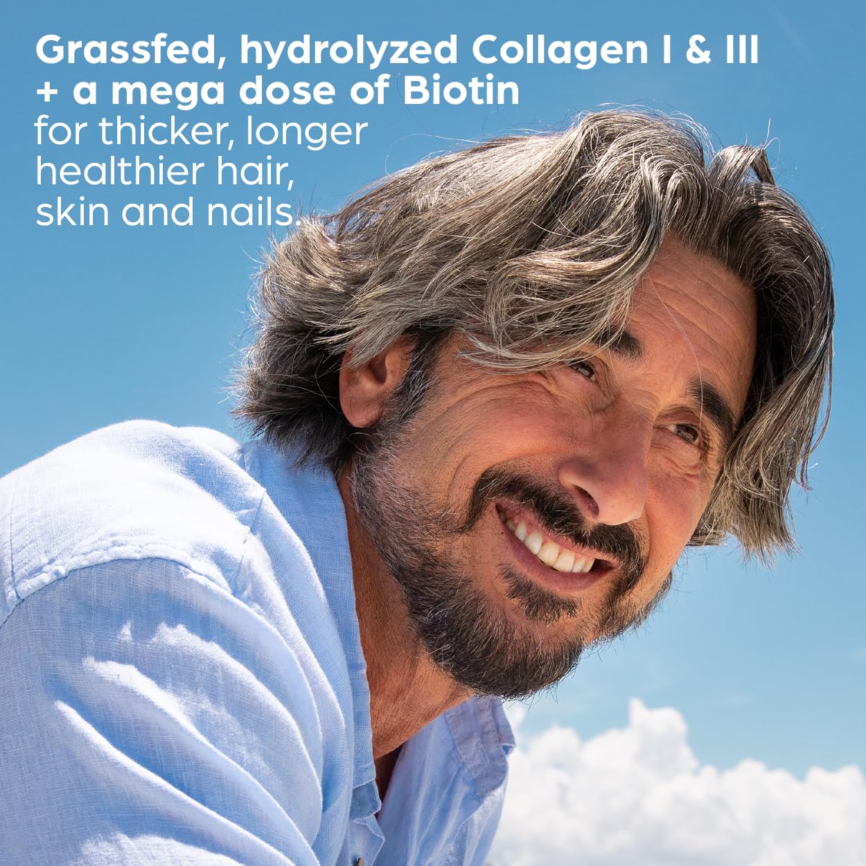 Flip My Life Collagen Peptides + Biotin, Hyaluronic Acid & Vitamin C - For Hair, Skin, Nails - Gut Health/Joint Support - Ageless Beauty Blend Supplement Powder for Men/Women - 9g Protein—26 Servings Flip My Life Au supplements