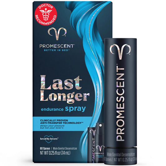 Promescent Desensitizing Delay Spray for Men Clinically Proven to Help You Last Longer in Bed - Better Maximized Sensation + Prolonged Climax for Him,7.4ml PromescentAU supplements