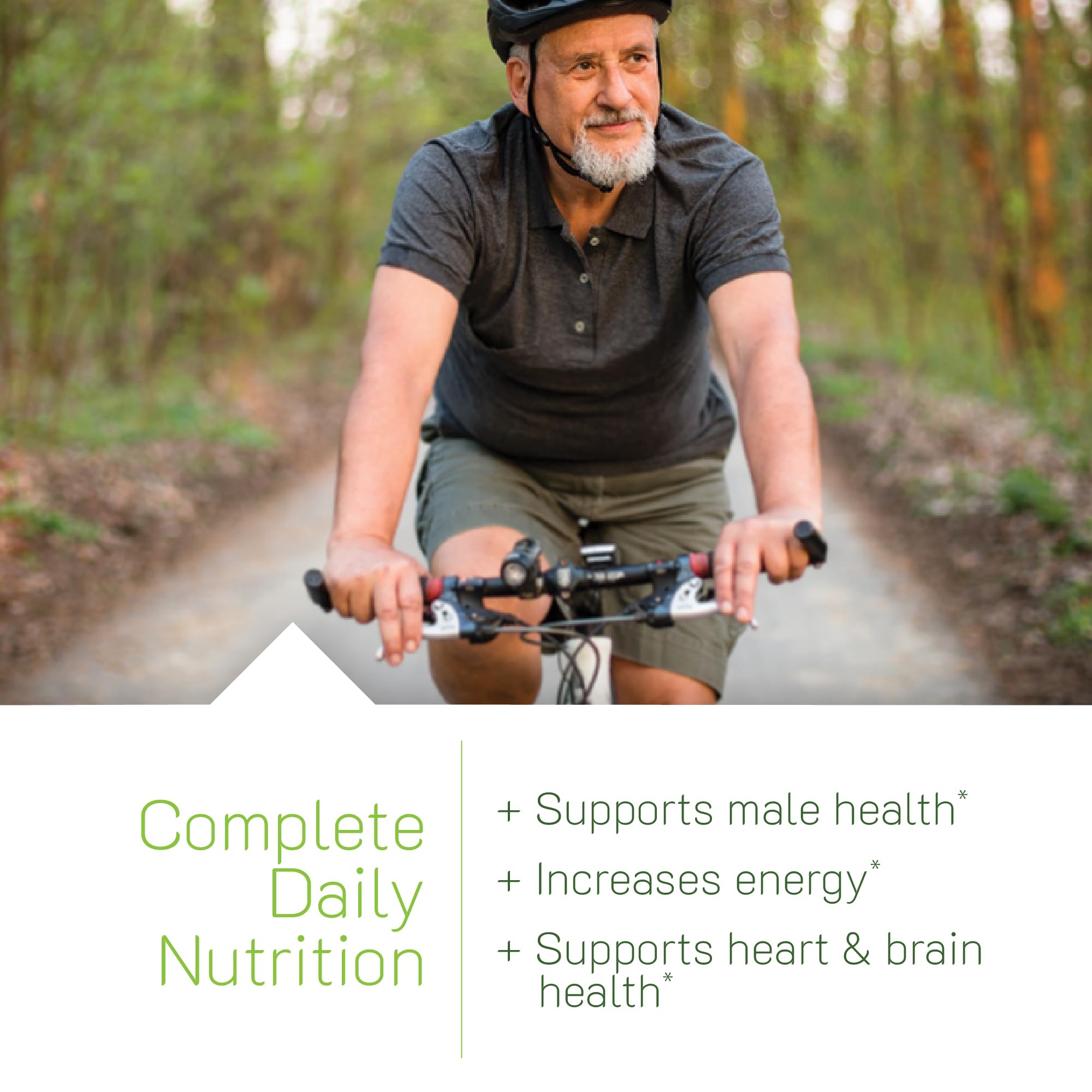Irwin Naturals Men's Living Green Liquid-Gel Multi - 70 Essential Nutrients, Full-Spectrum Vitamin Supplements for Men, Wholefood Blend - Promotes Brain & Adrenal Support - 120 Liquid Soft-Gels Irwin Naturals Au supplements