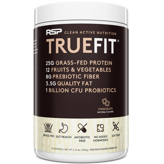 RSP NUTRITION TRUEFIT Protein Powder Meal Replacement Shake, 4.32 LB, Chocolate RSP NUTRITIONUS supplements