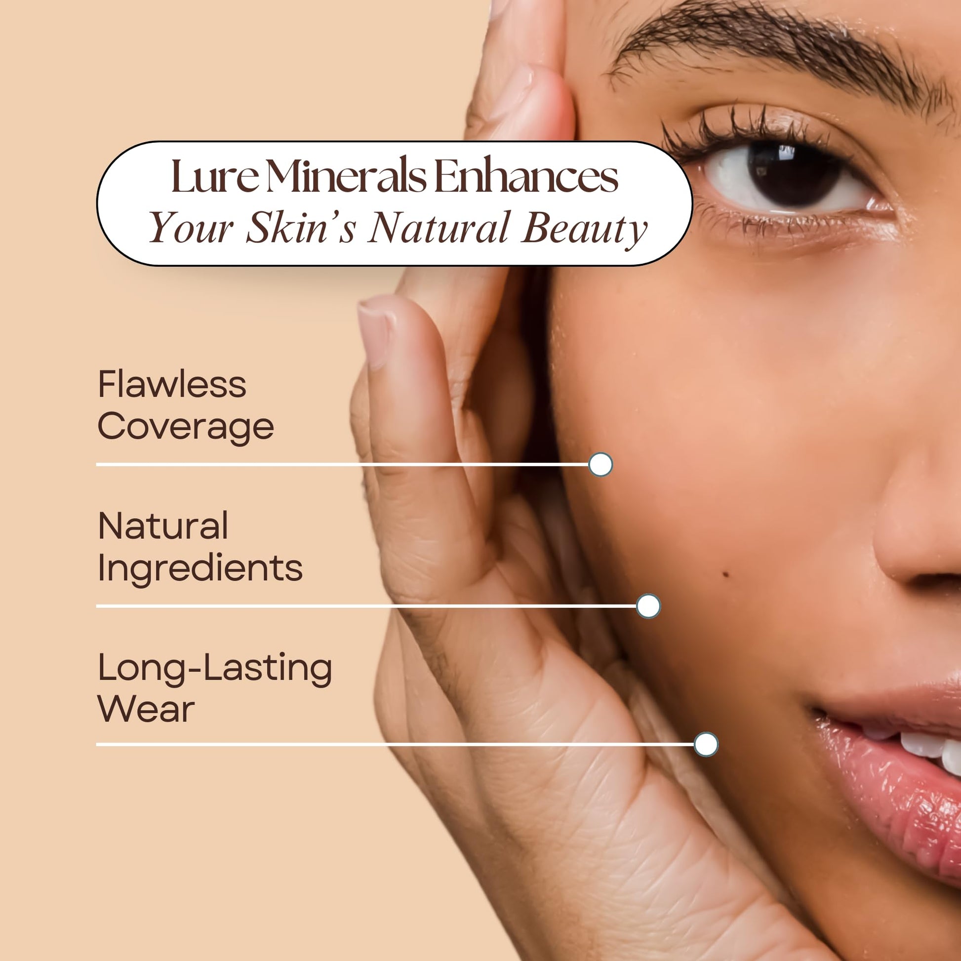 Lure Minerals Bronze warmth All over Face Bronzer (Compare to Bare Minerals) (Warmth) Large 1.oz Jar Pure Minerals Au supplements