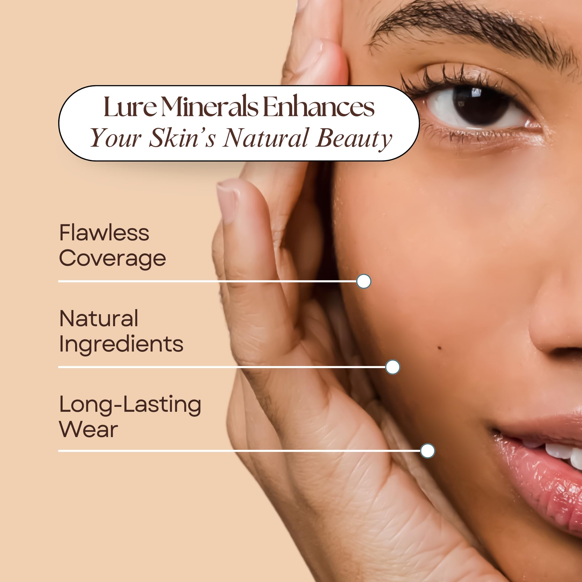 Lure Minerals Bronze warmth All over Face Bronzer (Compare to Bare Minerals) (Warmth) Large 1.oz Jar Pure Minerals Au supplements