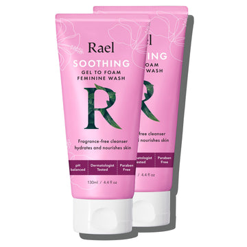 Rael Feminine Wash, Soothing Gel to Foam Wash - pH Balance Feminine Wash for Women, Intimate Wash Rael Au supplements