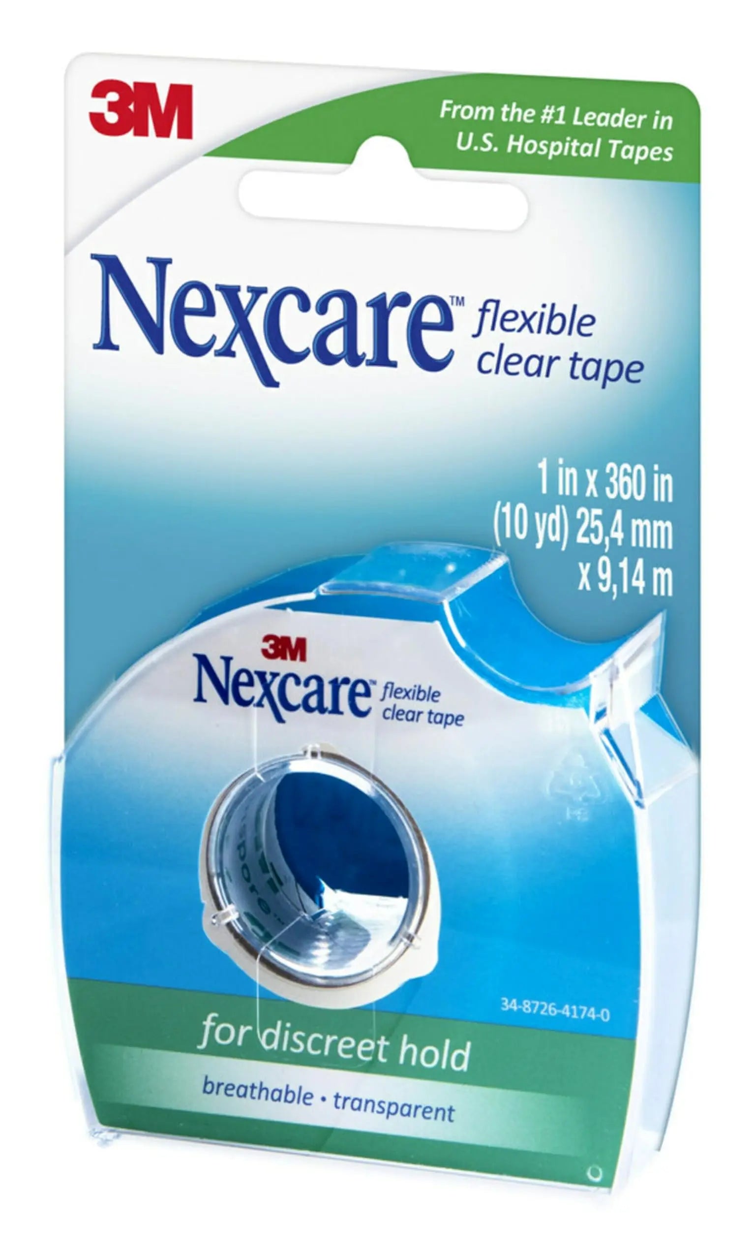 GoodSense Extra Strength 500mg Acetaminophen Caplets 50 Count & Nexcare Flexible Clear 1 Inch x 10 Yard Waterproof Transparent Tape 1 Roll GoodSense Au supplements