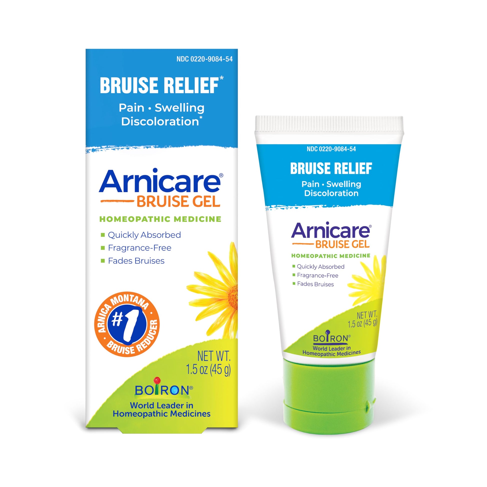 Boiron Arnicare Bruise Gel for Relief of Pain, Inflammation or Swelling, Soreness, and Discoloration - Non-greasy and Fragrance-Free - 1.5 oz Boiron Au supplements