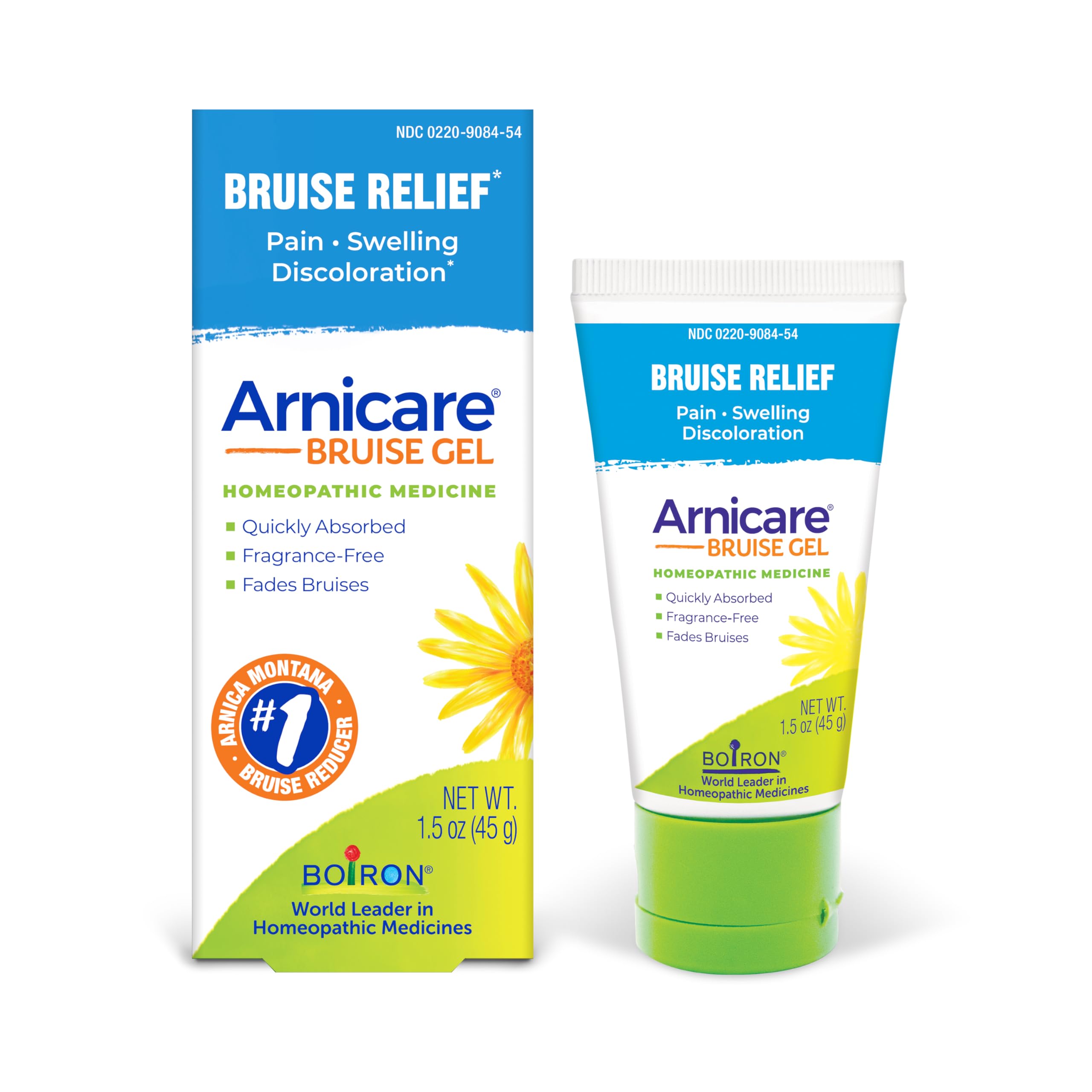 Boiron Arnicare Bruise Gel for Relief of Pain, Inflammation or Swelling, Soreness, and Discoloration - Non-greasy and Fragrance-Free - 1.5 oz Boiron Au supplements