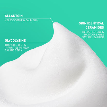 CeraVe Balancing Air Foam Face Wash, Foaming Facial Cleanser For Combination Skin, 8HR Oil Control + 24HR Hydration CeraVeUS supplements