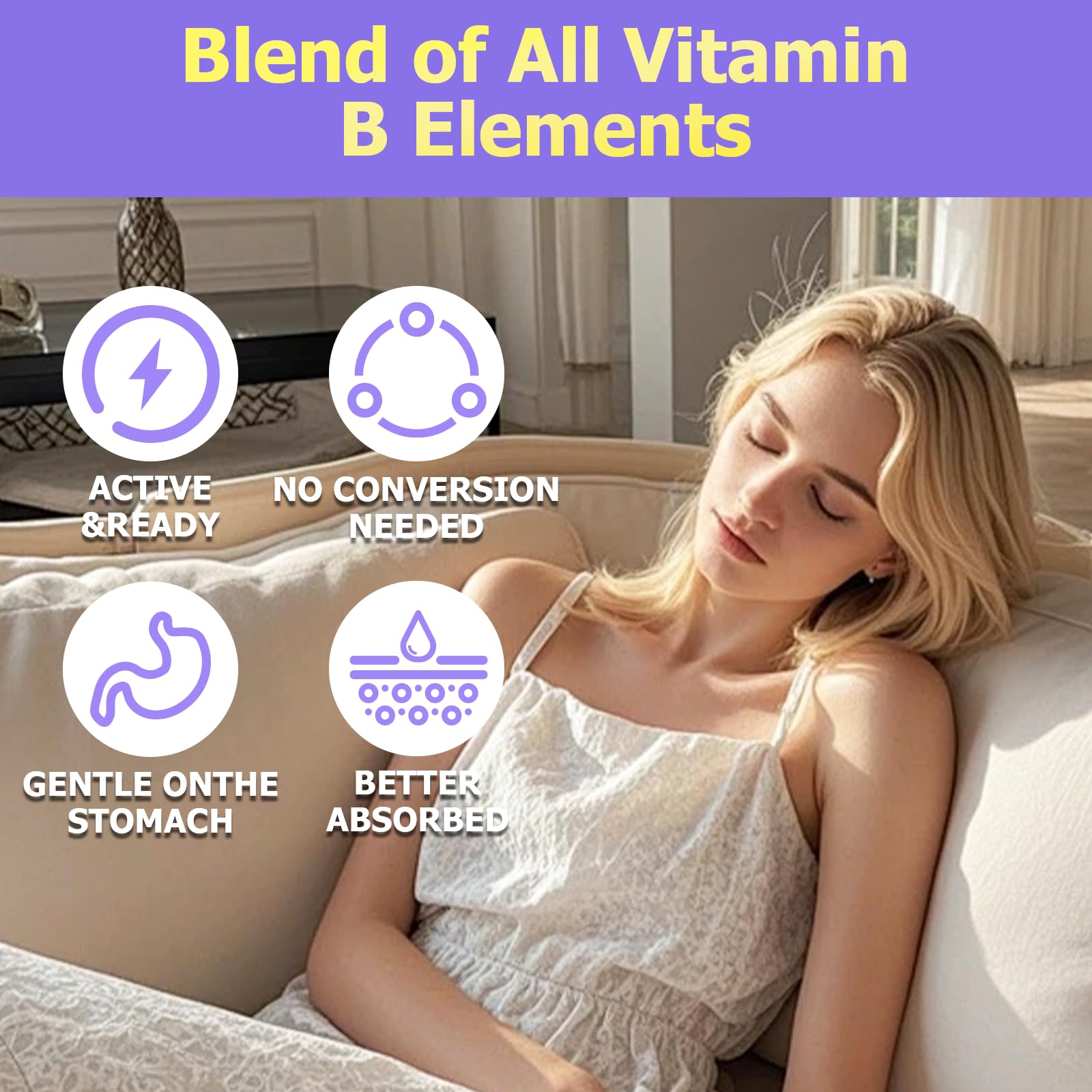 Advanced Vitamin B Complex Liquid Drops for Women Men & Kids, 15-in-1 VIT B Complex with Vitamin C B12 B6 B1 Niacin Folate for Brain Nerve Neuropathy Energy Mood Health, Sublingual B-Complex Drops JUIWEFKK Au supplements