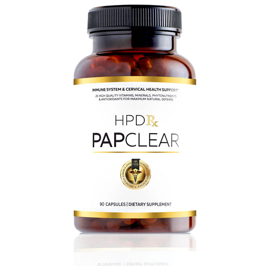 PAPCLEAR Physician Formulated | All Natural Immune Support Supplement | Advanced Powerful Immunity Booster | 21 Vitamins & Nutrients with Organic Shiitake Mushroom & Lycopene | 90 Capsules | Pack of 1 HPD RxAU supplements