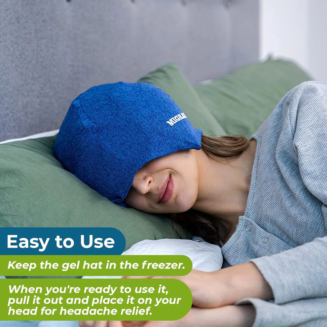 Basic Vigor Migrastil Extra Strength Migraine Stick & MigraFreeze Hat Bundle Basic Vigor uk supplements
