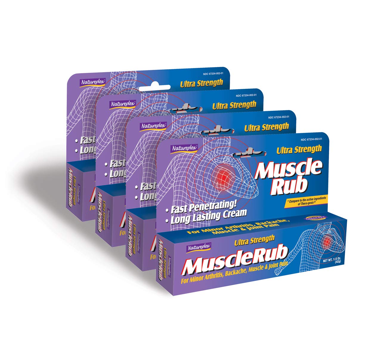 Ultra Strength Muscle Rub 24 Pack Natureplex Au supplements
