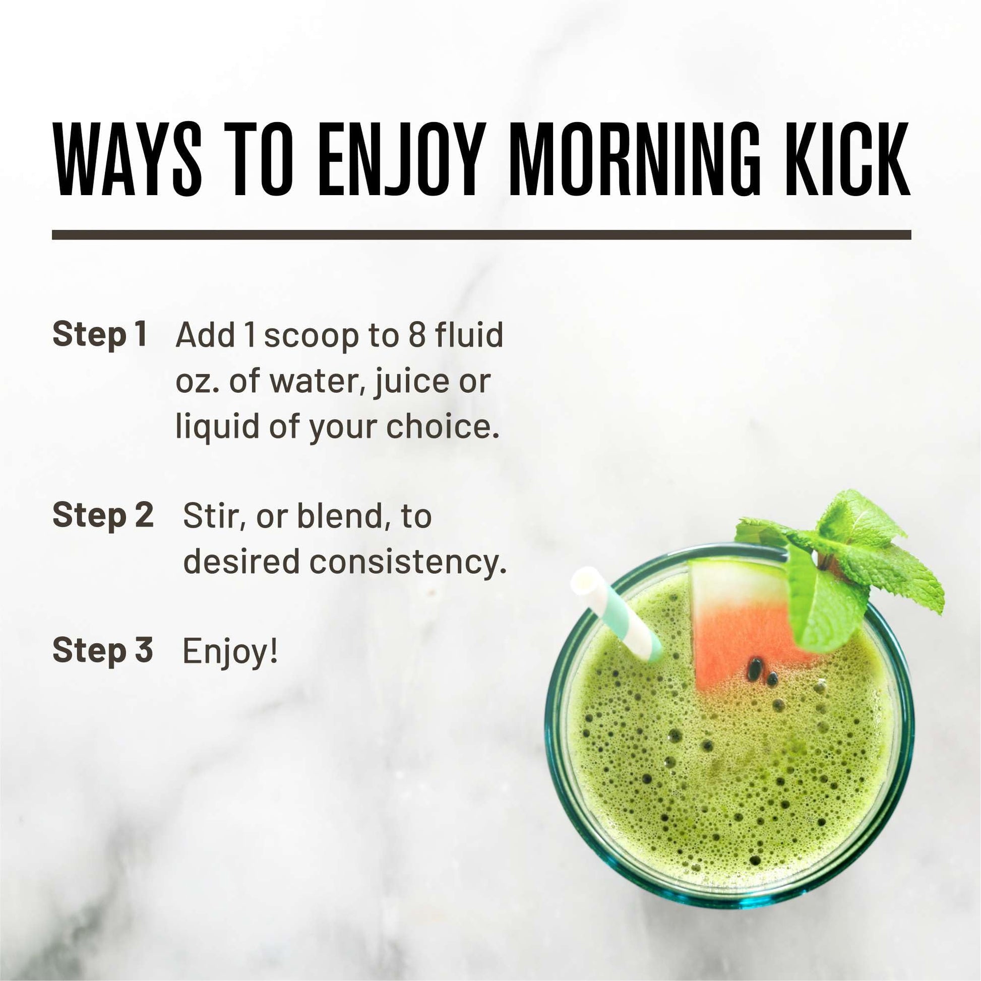 ROUNDHOUSE PROVISION Morning Kick by Chuck Norris - Watermelon Mint Flavor - Greens Superfood Powder with Probiotics, Collagen Peptides & Ashwagandha to Help Support Gut & Joint Health, 3 Pack ROUNDHOUSE PROVISION Au supplements