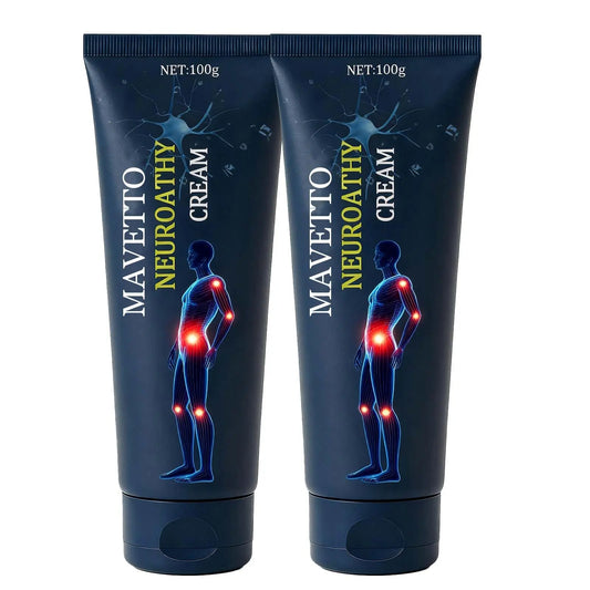 Bare Basics MAVETTO Neuropathy Relief Cream, Neurosoothe Formula Nerve Cream, Contains Capsaicin, Arnica, Menthol, MSM and Glucosamine, Improve Joint Discomfort, Increase Mobility (2pcs) Bare BasicsAU supplements