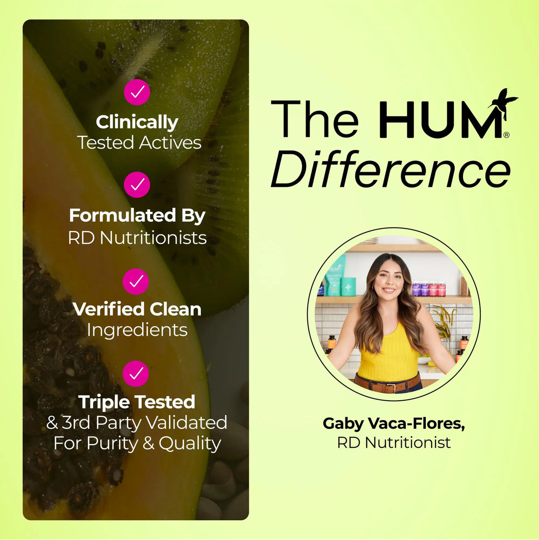 HUM Flatter Me Extra Strength Digestive Enzymes for Women, Men, Digestive Gut Bloating Supplement, Ginger, Peppermint Leaf, Fast Acting Anti Bloat HUM uk supplements