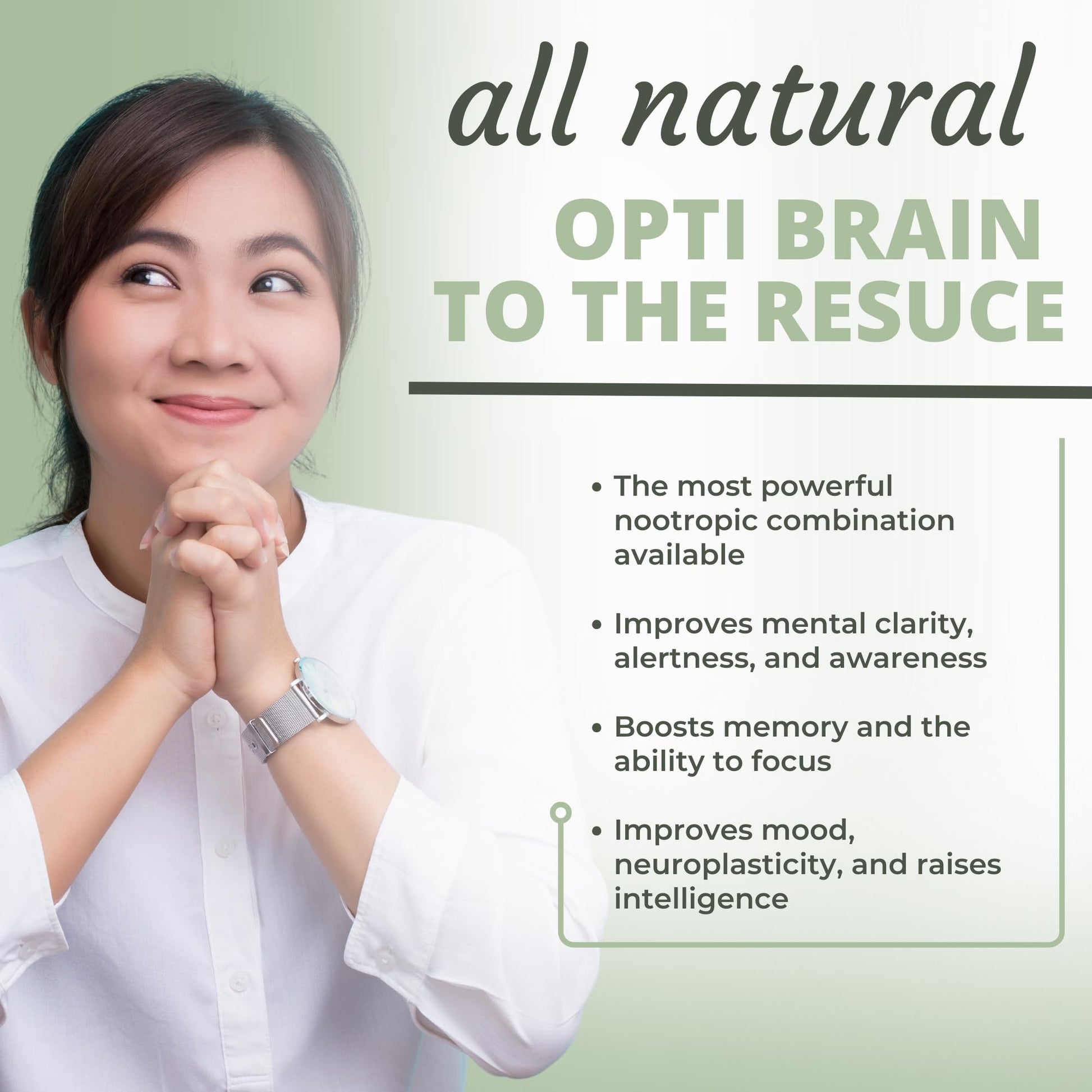 Optimal Health Systems Brain | Most Comprehensive Nootropic + Enzyme Delivery | 700 mg Scientific Neuroenhancment Blend | Boost Mood, Memory & Focus | 90 Capsules Optimal Health Systems Au supplements