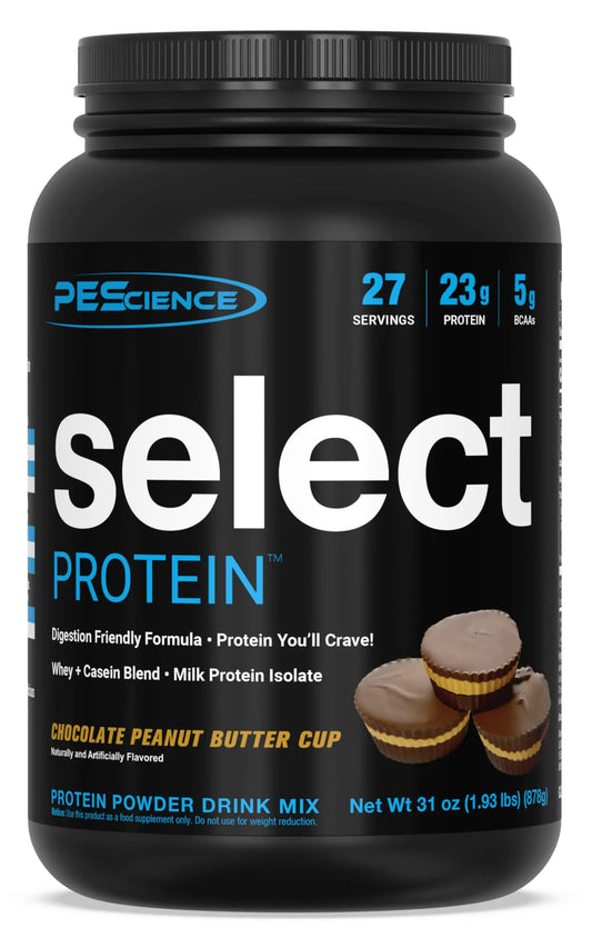 PEScience Select Low Carb Protein Powder, Chocolate Peanut Butter Cup, 27 Serving PEScienceAU supplements