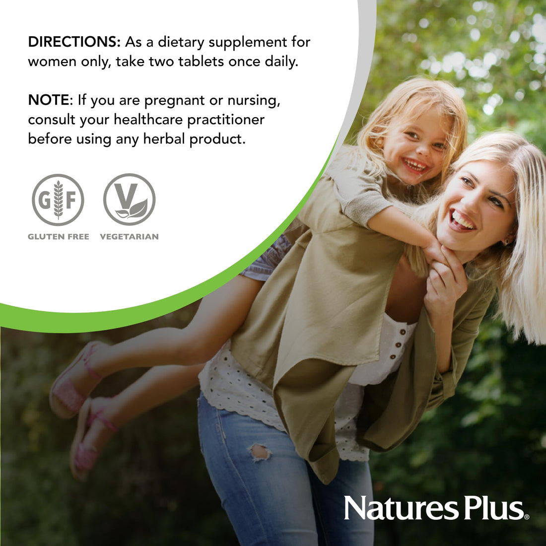 NaturesPlus Source of Life Women - 60 Tablets - Multivitamin & Mineral Supplement - with Iron, Calcium, Folate & Lutein - Gluten Free, Vegetarian - 30 Servings NaturesPlus Au supplements